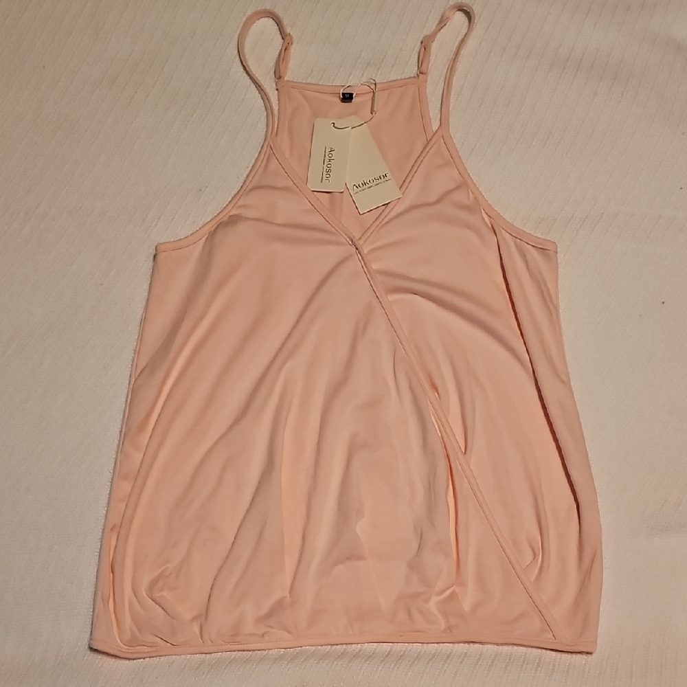 Aokosor Light Pink Camisole Top